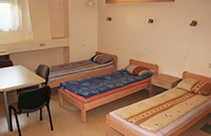 Six-person rooms